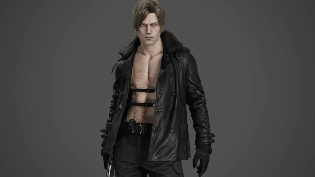 Leon kennedy in resident evil requiem